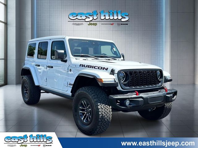 Bright White Clearcoat 2024 Jeep Wrangler Rubicon X 4-Door 4WD SUV / Crossover Four-Wheel Drive 8-Speed Automatic