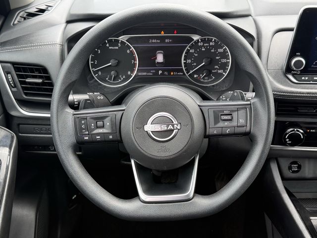 2024 Nissan Rogue S Silver at Central Houston Nissan
