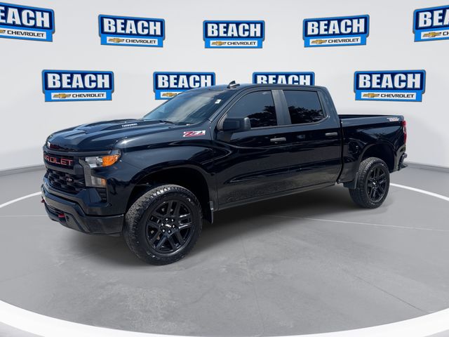 Black 2025 Chevrolet Silverado 1500 Pickup Truck Four-Wheel Drive 8-Speed Automatic