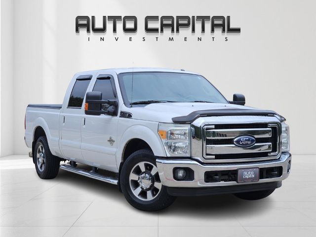 Oxford White 2015 Ford F-250 Super Duty Lariat Crew Cab Pickup Truck 4X2 6-Speed Automatic Overdrive