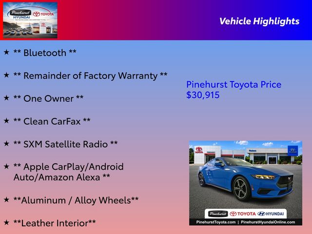 Used 2024 Ford Mustang Coupe
