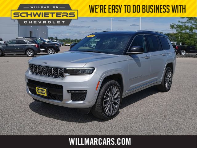 Silver Zynith 2023 Jeep Grand Cherokee L SUV / Crossover Four-Wheel Drive 8-Speed Automatic