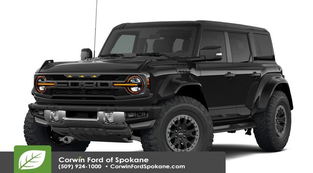 Shadow Black 2026 Ford Bronco Raptor SUV / Crossover Four-Wheel Drive Automatic