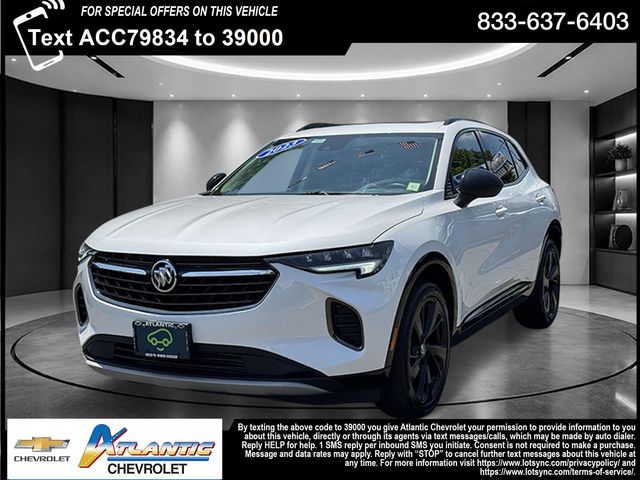 White Frost 2023 Buick Envision Essence AWD SUV / Crossover All-Wheel Drive 9-Speed Automatic