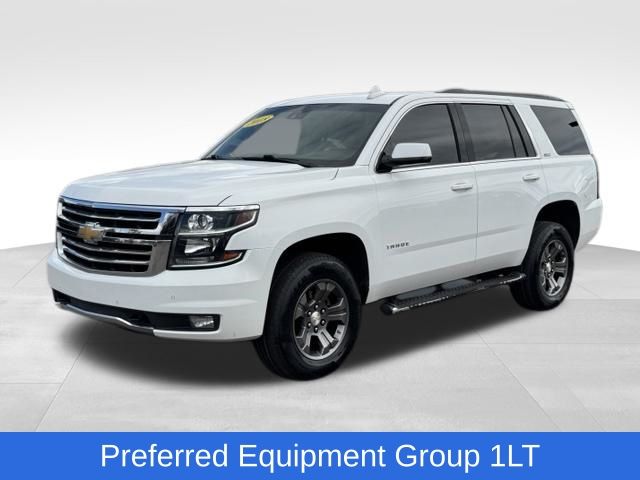 Summit White 2018 Chevrolet Tahoe SUV / Crossover Four-Wheel Drive 6-Speed Automatic Overdrive