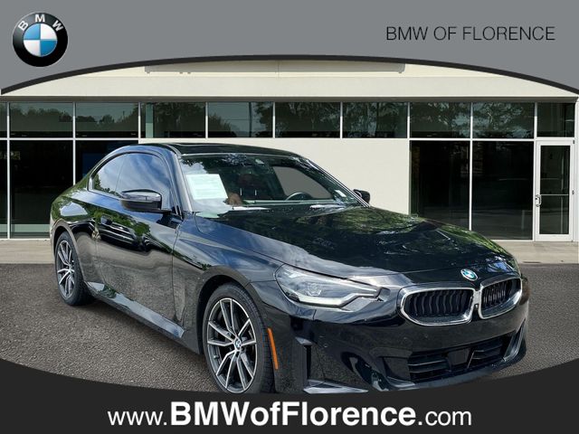 Jet Black 2024 BMW 2 Series Coupe Rear-Wheel Drive 8-Speed Automatic
