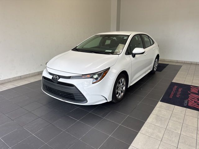 2026 Toyota Corolla LE White at Gullo Toyota