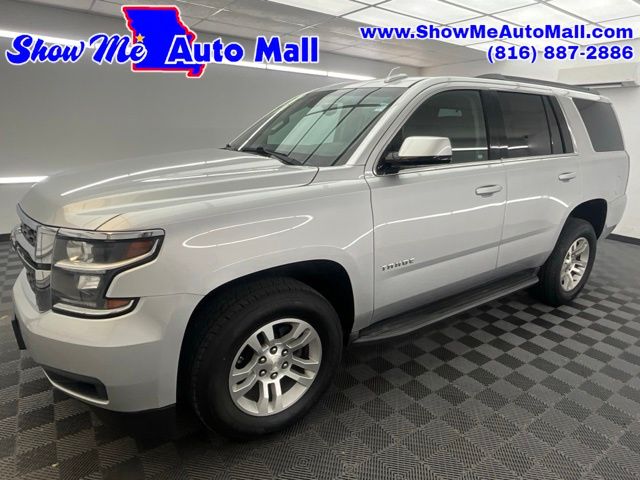 Silver Ice Metallic 2017 Chevrolet Tahoe SUV / Crossover Four-Wheel Drive 6-Speed Automatic Overdrive