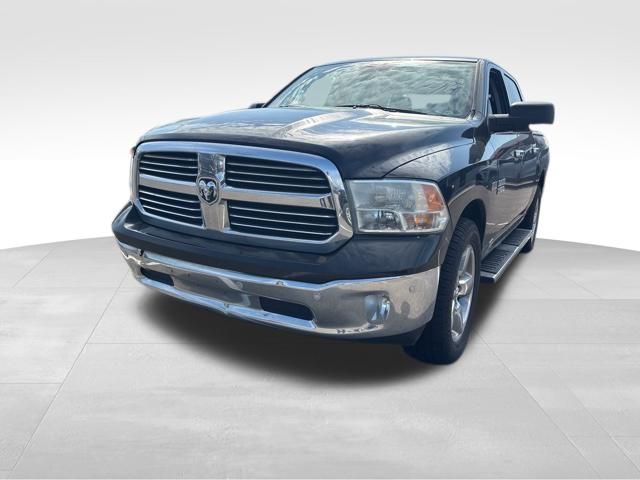 Black Clearcoat 2014 RAM 1500 Big Horn Crew Cab 4WD Pickup Truck Four-Wheel Drive 8-Speed Automatic
