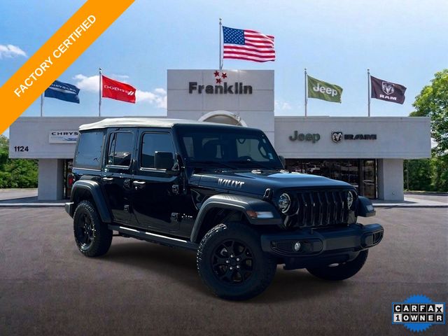 Black Clearcoat 2021 Jeep Wrangler SUV / Crossover Four-Wheel Drive 8-Speed Automatic