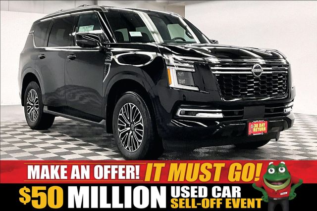 Super Black 2026 Nissan Armada SUV / Crossover Four-Wheel Drive 9-Speed Automatic