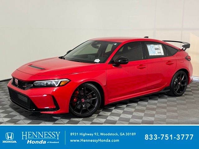 Rallye Red 2025 Honda Civic Type R FWD Hatchback Front-Wheel Drive 6-Speed Manual