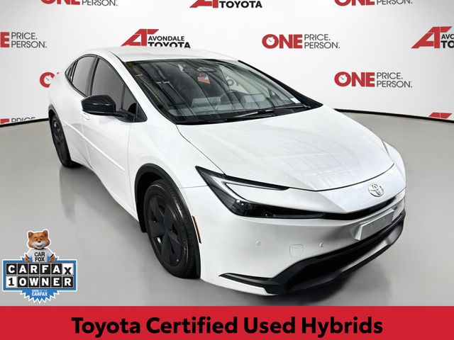 Pearl 2025 Toyota Prius Hatchback Front-Wheel Drive Continuously Variable Transmission