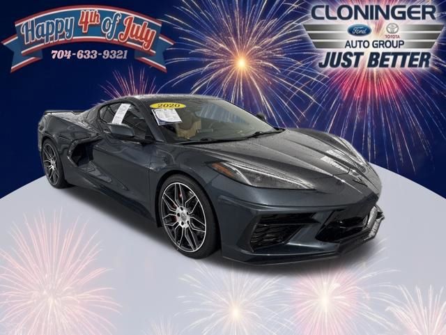 Shadow Gray Metallic 2020 Chevrolet Corvette Coupe Rear-Wheel Drive 8-Speed Dual Clutch