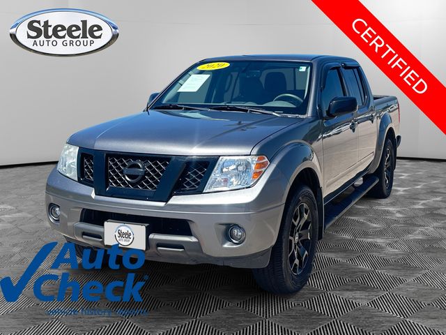 Gray (Gun Metallic) 2020 Nissan Frontier SV Crew Cab 4WD Pickup Truck Four-Wheel Drive 9-Speed Automatic