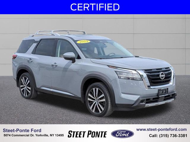 Boulder Gray Pearl 2024 Nissan Pathfinder SUV / Crossover All-Wheel Drive 9-Speed Automatic