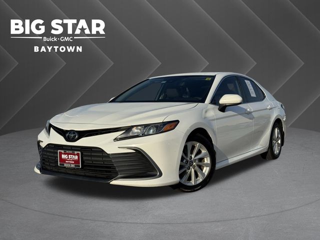 2023 Toyota Camry LE White at DeMontrond Gulf Freeway