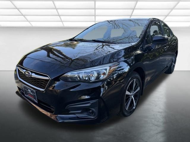 Crystal Black Silica 2019 Subaru Impreza 2.0i Premium Sedan AWD Sedan All-Wheel Drive Continuously Variable Transmission