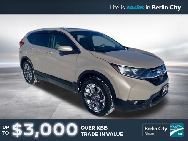 Brown (Beige) 2017 Honda CR-V EX-L AWD SUV / Crossover All-Wheel Drive Continuously Variable Transmission