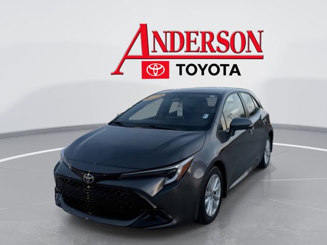 Magnetic Gray Metallic 2025 Toyota Corolla Hatchback Hatchback Front-Wheel Drive Continuously Variable Transmission