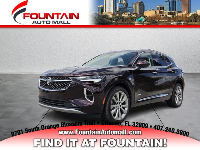 Rich Garnet Metallic 2023 Buick Envision Avenir FWD SUV / Crossover Front-Wheel Drive 9-Speed Automatic