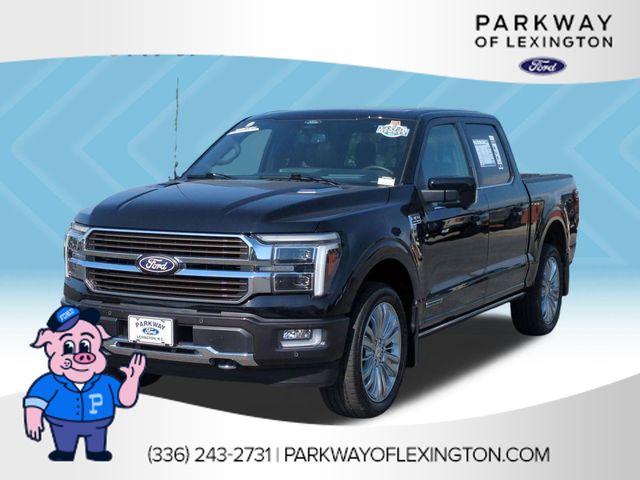 Black Metallic 2024 Ford F-150 Pickup Truck Four-Wheel Drive Automatic