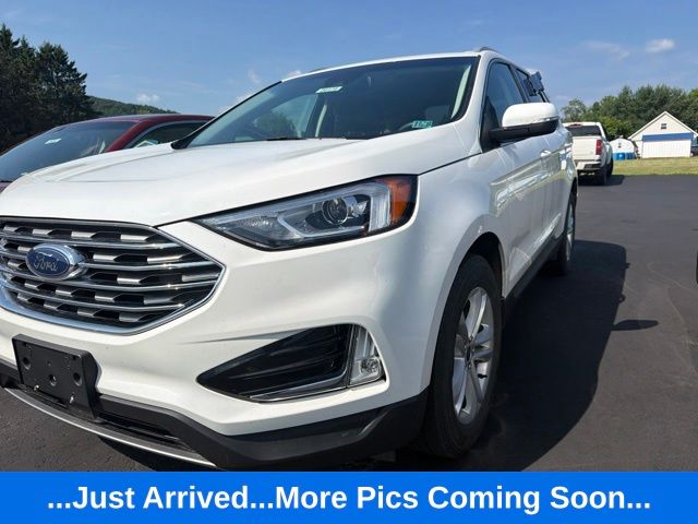White Metallic 2020 Ford Edge SUV / Crossover All-Wheel Drive 8-Speed Automatic