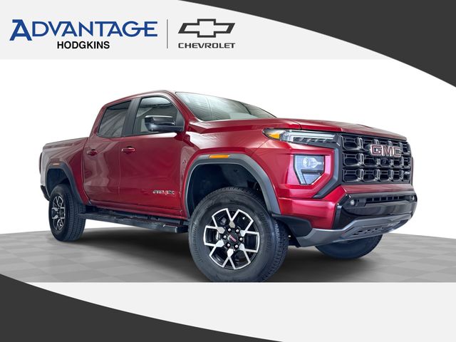Volcanic Red Tintcoat 2023 GMC Canyon Pickup Truck Four-Wheel Drive Automatic