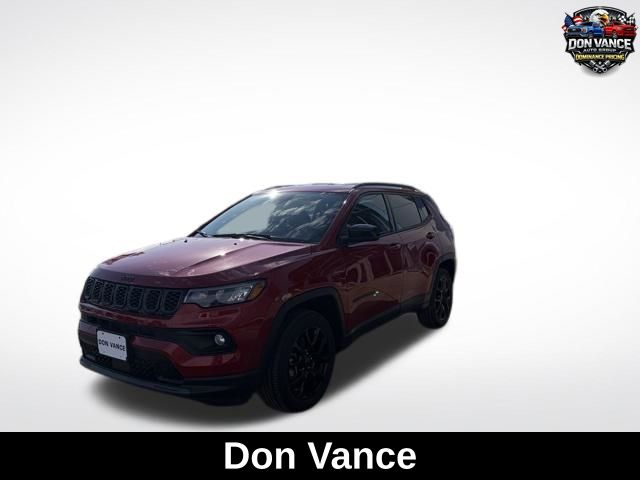 red hot pearlcoat 2026 Jeep Compass Latitude 4WD SUV / Crossover Four-Wheel Drive 8-Speed Automatic