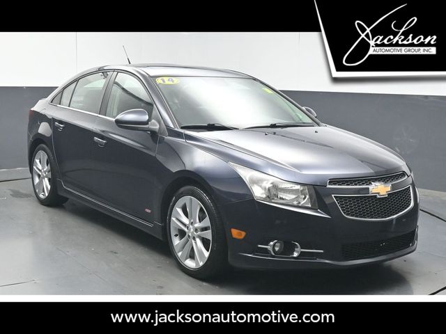 Blue 2014 Chevrolet Cruze LTZ Sedan FWD Sedan Front-Wheel Drive 6-Speed Automatic Overdrive