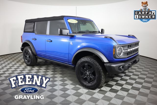 Blue Metallic 2022 Ford Bronco SUV / Crossover Four-Wheel Drive Automatic
