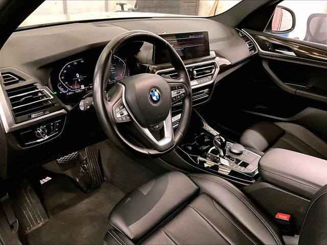 2022 BMW X3 xDrive30i White at Klick Lewis Buick Chevrolet