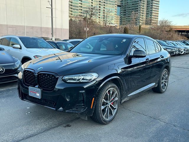 Black 2022 BMW X4 xDrive30i AWD SUV / Crossover All-Wheel Drive 8-Speed Automatic