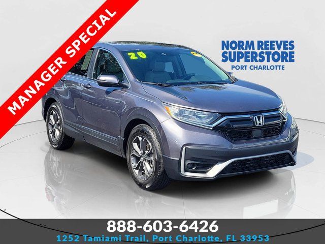 Gray 2020 Honda CR-V SUV / Crossover Front-Wheel Drive Continuously Variable Transmission
