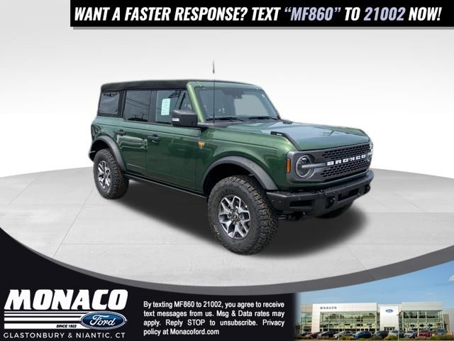 Green Metallic 2025 Ford Bronco SUV / Crossover Four-Wheel Drive Automatic