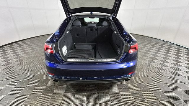 2019 Blue Audi A5 Sportback Premium AWD Hatchback