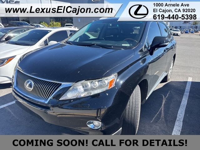 2010 Lexus RX Hybrid 450h AWD