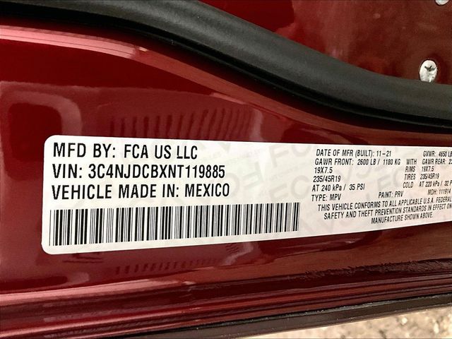 2022 Jeep Compass High Altitude Red at Grove City Ford