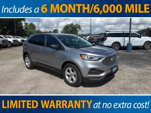 Iconic Silver Metallic 2024 Ford Edge SUV / Crossover All-Wheel Drive 8-Speed Automatic