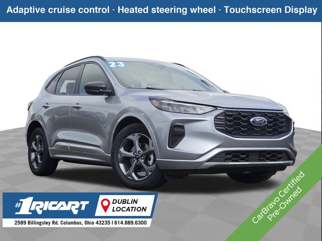 Silver Metallic 2023 Ford Escape SUV / Crossover Front-Wheel Drive 8-Speed Automatic