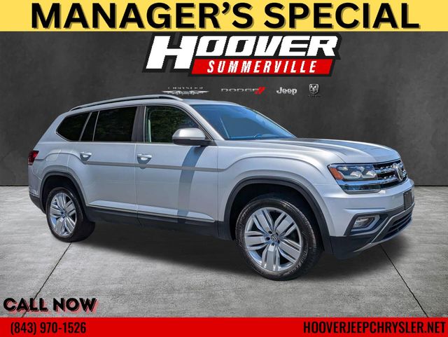 Reflex Silver Metallic 2019 Volkswagen Atlas SUV / Crossover All-Wheel Drive 8-Speed Automatic