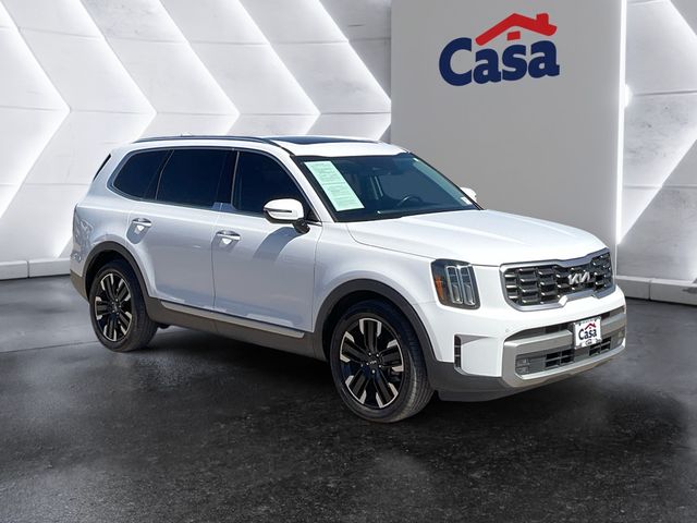Glacial White Pearl 2024 Kia Telluride SX AWD SUV / Crossover All-Wheel Drive 8-Speed Automatic