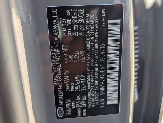 New 2026 Gray Hyundai SEL image 27