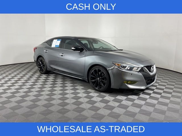 2016 Gun Metallic Nissan Maxima Platinum Sedan