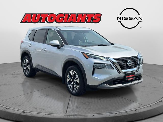Brilliant Silver Metallic 2023 Nissan Rogue SUV / Crossover All-Wheel Drive Continuously Variable Transmission