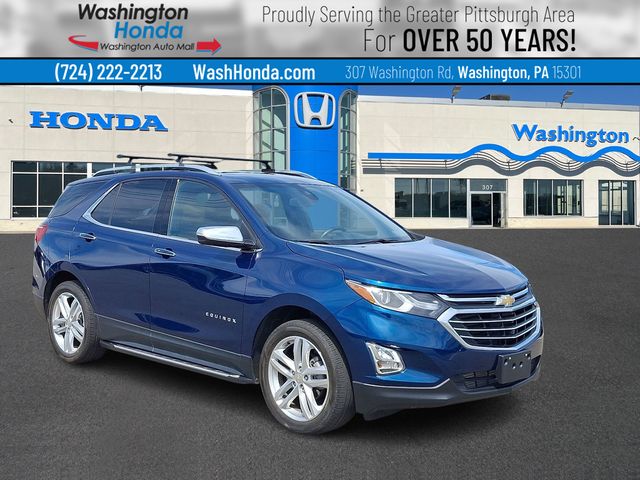 Pacific Blue Metallic 2021 Chevrolet Equinox SUV / Crossover Four-Wheel Drive 6-Speed Automatic Overdrive