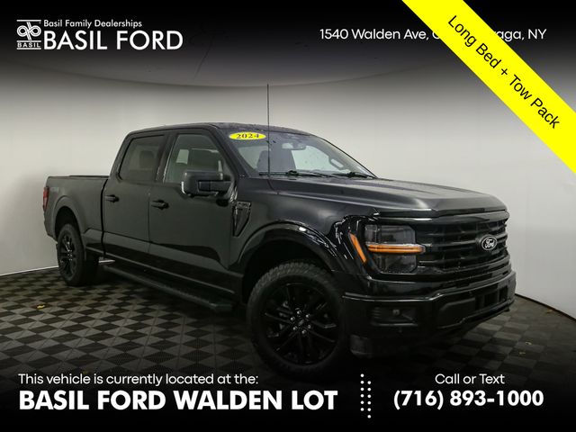 Agate Black Metallic 2024 Ford F-150 Pickup Truck Four-Wheel Drive Automatic