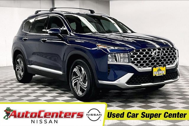 Stormy Blue 2022 Hyundai Santa Fe SUV / Crossover Front-Wheel Drive 8-Speed Automatic