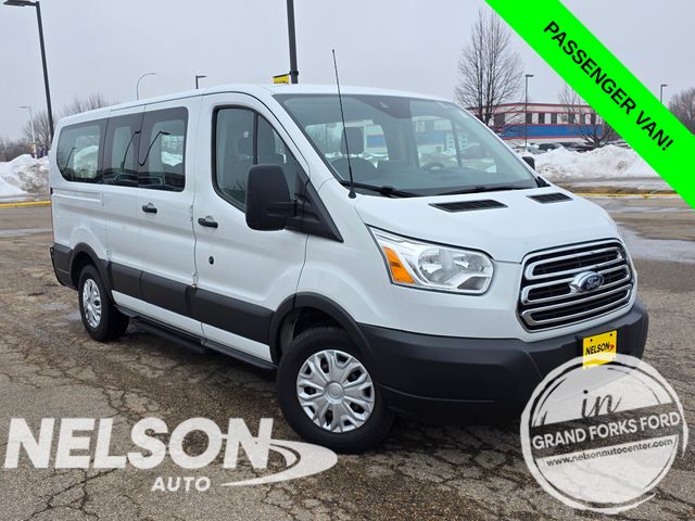 Oxford White 2019 Ford Transit Passenger 150 XLT Low Roof RWD with 60/40 Passenger-Side Doors Van Rear-Wheel Drive 6-Speed Automatic Overdrive