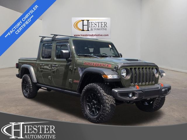 Sarge Green Clearcoat 2021 Jeep Gladiator Pickup Truck Four-Wheel Drive 8-Speed Automatic